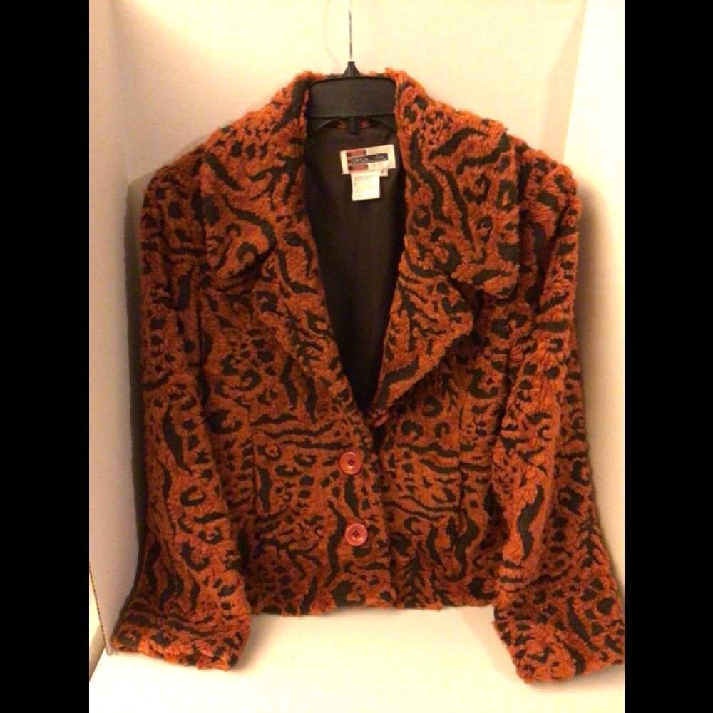 Simon Chang Jacket Faux Fur